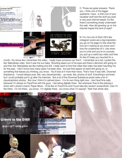 Magazine Issue 1: Dsub Interview
